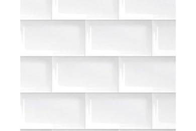 Kek Amsterdam 089 Tiles Wallpaper, White, 8.3mx 47.5 Cm ...