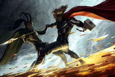Thor Vs Loki Wallpapers