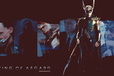 DeviantArt: More Like Joker And Loki Wallpapers   Broken Desktop By ...