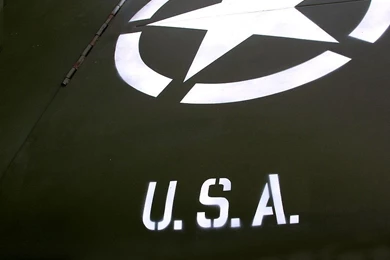 The World War Two US Army Allied Military 4x4 Willys Overland Jeep