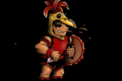 DeviantArt: More Like SDSU Aztec Warrior Chibi By Evoluzione