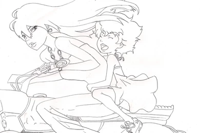 Michiko Hatchin Coloring Page By Rua tapu On DeviantArt