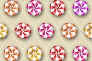 Seamless Backgrounds With Sweets