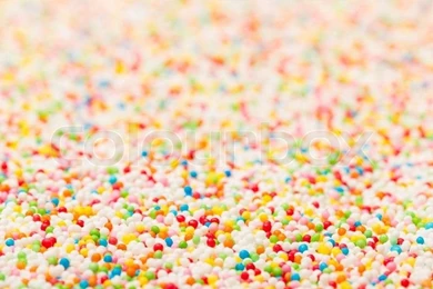 Sweet Sugar Spreading Pastry Decoration Backgrounds Stock Photo