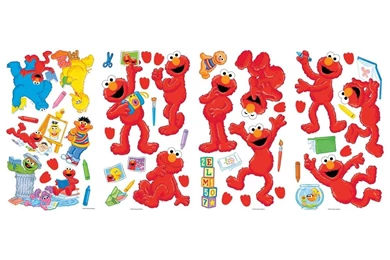 Sesame Street Elmo Wall Stickers