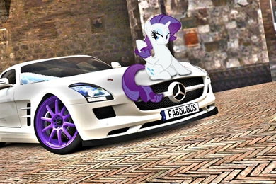 DeviantArt: More Like Project Brony Racing: Rarity Fabolous SLS ...