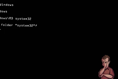 Black Error Funny Computer Wallpapers HD