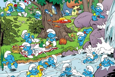 29 The Smurfs Wallpaper Backgrounds   Desktop Wallpapers