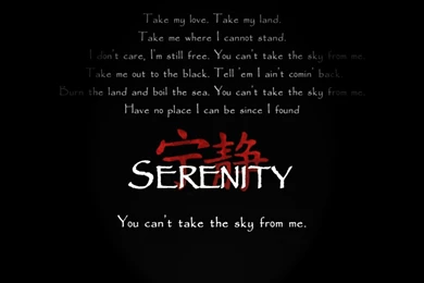 Selma Horn: Serenity Wallpapers Hd