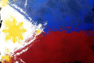 Philippine Flag Splatter By Schizophrenique On DeviantArt