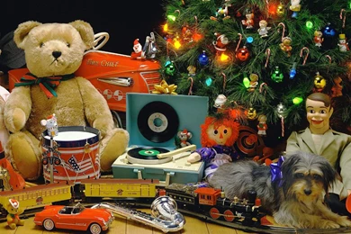 1600x1200 Retro Christmas Desktop PC And Mac Wallpapers