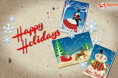 1920x1080 Retro Christmas Desktop PC And Mac Wallpapers