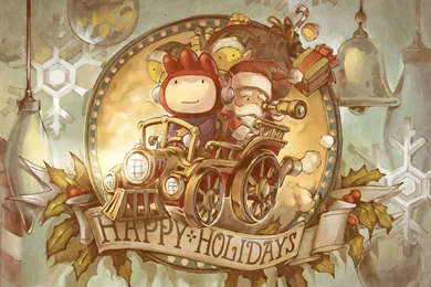 Scribblenauts Christmas Wallpapers By Super...   Tiny Cartridge 3DS ...