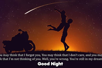 Love Couple Wishes Good Night With Quotes Hd Wallpapers