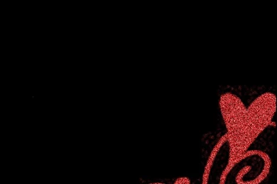 Red Heart Black Backgrounds   ClipArt Best