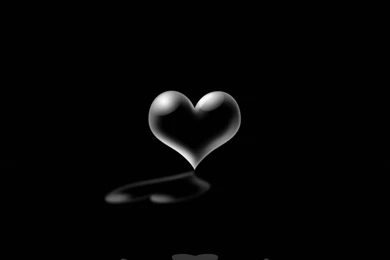 Hearts With Black Backgrounds Wallpapers Cave