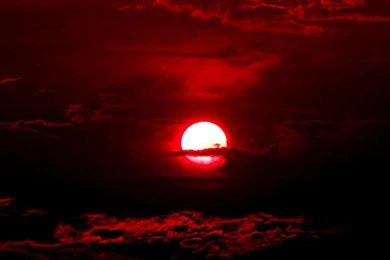 Wallpapers Red Sunset Free Screensavers 1024x768