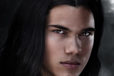 TAYLOR LAUTNER AS JACOB BLACK WALLPAPER   (