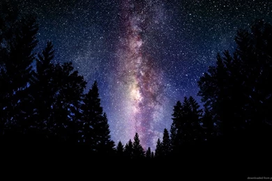 Download 1366x768 The Milky Way Galaxy Wallpapers