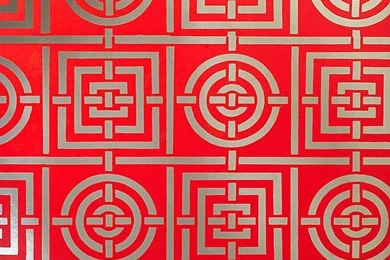 Geometric Wallpapers / Paper / Traditional   CIRCLES & SQUARES By ...