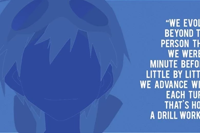 Can Somebody Make This An iPhone 5 Wallpaper? : Gurrenlagann