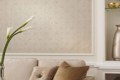 Hourglass Wallpapers In Metallic Design By Candice Olson