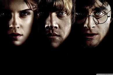 Hermione, Ron And Harry Potter HD Desktop Wallpapers : High ...