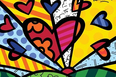 Online Get Cheap Colorful Hearts Wallpapers  Aliexpress.com ...