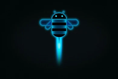 Blue Android Bee Desktop Wallpapers 1062