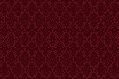 Prancer Ornamental Damask Small Red Fabric   Kamiekazee   Spoonflower