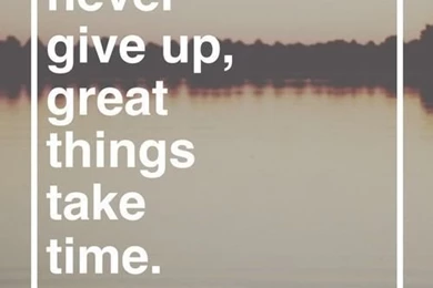 Wallpapers NEVER GIVE UP