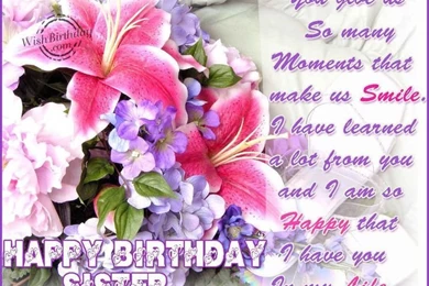 Birthday Wallpapers For Sister Free Hb Greetings 8 HD Wallpapers ...