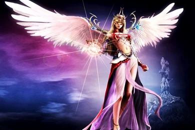 HD Fantasy Wallpapers A Girl With Angel Wings