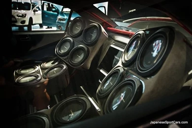 Mitsubishi EVO Rockford Fosgate Rally Edition At 2012 Los Angeles ...