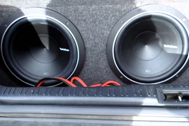 Rockford Fosgate P1 2 12's Hittin Hard 500 Rms YouTube