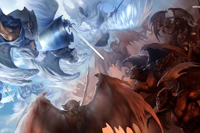 Angels Vs Demons Wallpapers   Fantasy Wallpapers