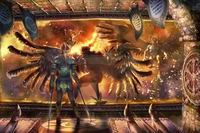 Angels VS Demons 2560x1600   Wallpapers   ImgPrix