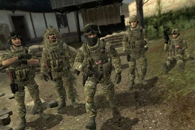 MW3: Random Delta Force Member Running From Boxes By MarineACU On ...