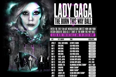 Lady Gaga “BORN THIS WAY BALL” Tour New's
