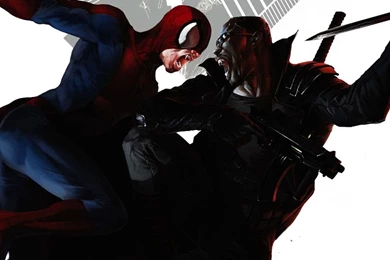 Blade Vs Spider man Wallpapers By Spitfire666xXxXx On DeviantArt