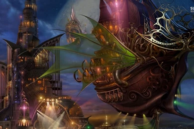 Steampunk Ship Wallpapers Fantasy Wallpapers