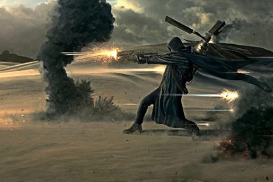 1366x768 Fight, Explosion, Shots, Steampunk, Steampunk Wallpapers ...