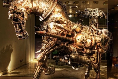 Steampunk Mechanical Horse Wallpapers   Photography Wallpapers