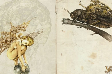 1366x768 Ysambre   Steampunk Desktop PC And Mac Wallpapers