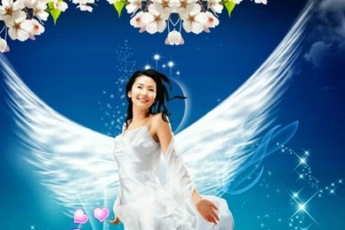 Beautiful Angel Desktop Wallpapers, Beautiful Angel Pictures, New ...