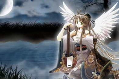 Beautiful Angel Anime Desktop Wallpapers ~ A Desktop Wallpapers