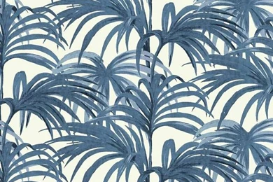 PALMERAL Wallpapers Off White / Azure H404 4_N   De Mooiste Muren