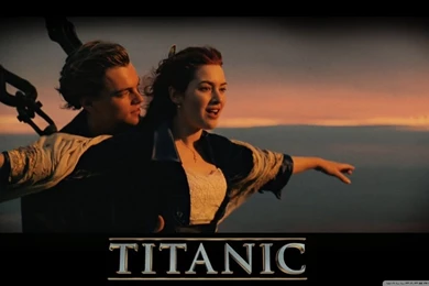 Jack And Rose On The Titanic HD Desktop Wallpapers : High Definition