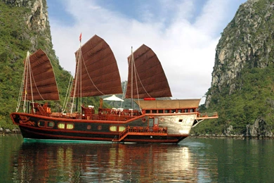 Red Dragon Cruise   Ha Long Bay Wallpapers   Beach Wallpapers