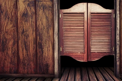 Wallpapers Door, Bar, Saloon, Wild West, Old Doors Saloon.